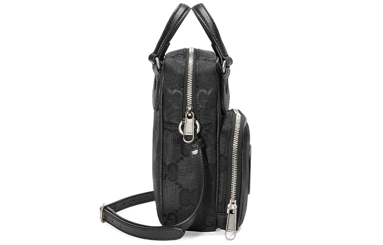 Gucci Off The Grid Series Bag Single-Shoulder Bag Men's Black 625850-H9HAN-1000