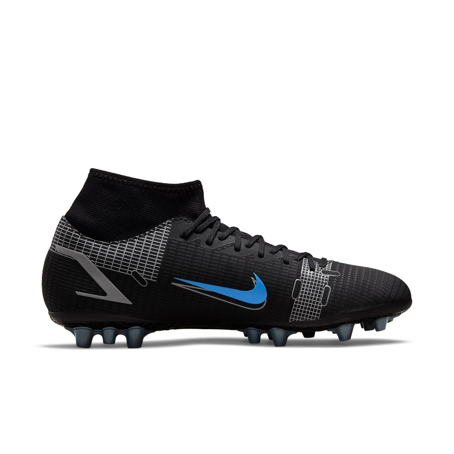 Nike Mercurial Superfly 8 Academy AG Artificial Grass 'Black Blue' CV0842-004