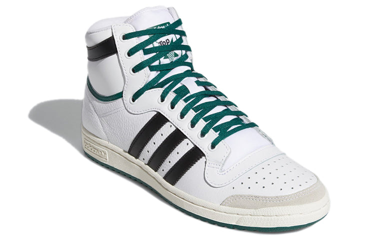 adidas Top Ten High 'White Collegiate Green' EF6364