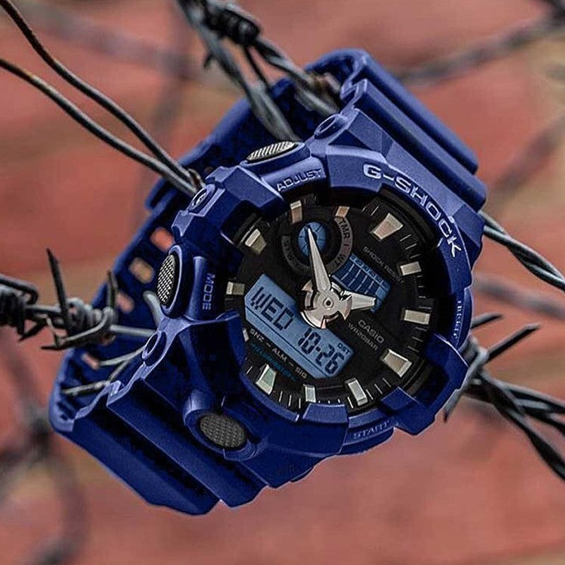 CASIO G-Shock Analog-Digital 'Blue' GA-700-2A