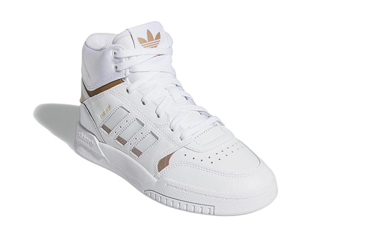 (GS) adidas originals Drop Step 'White Pink' EF7155