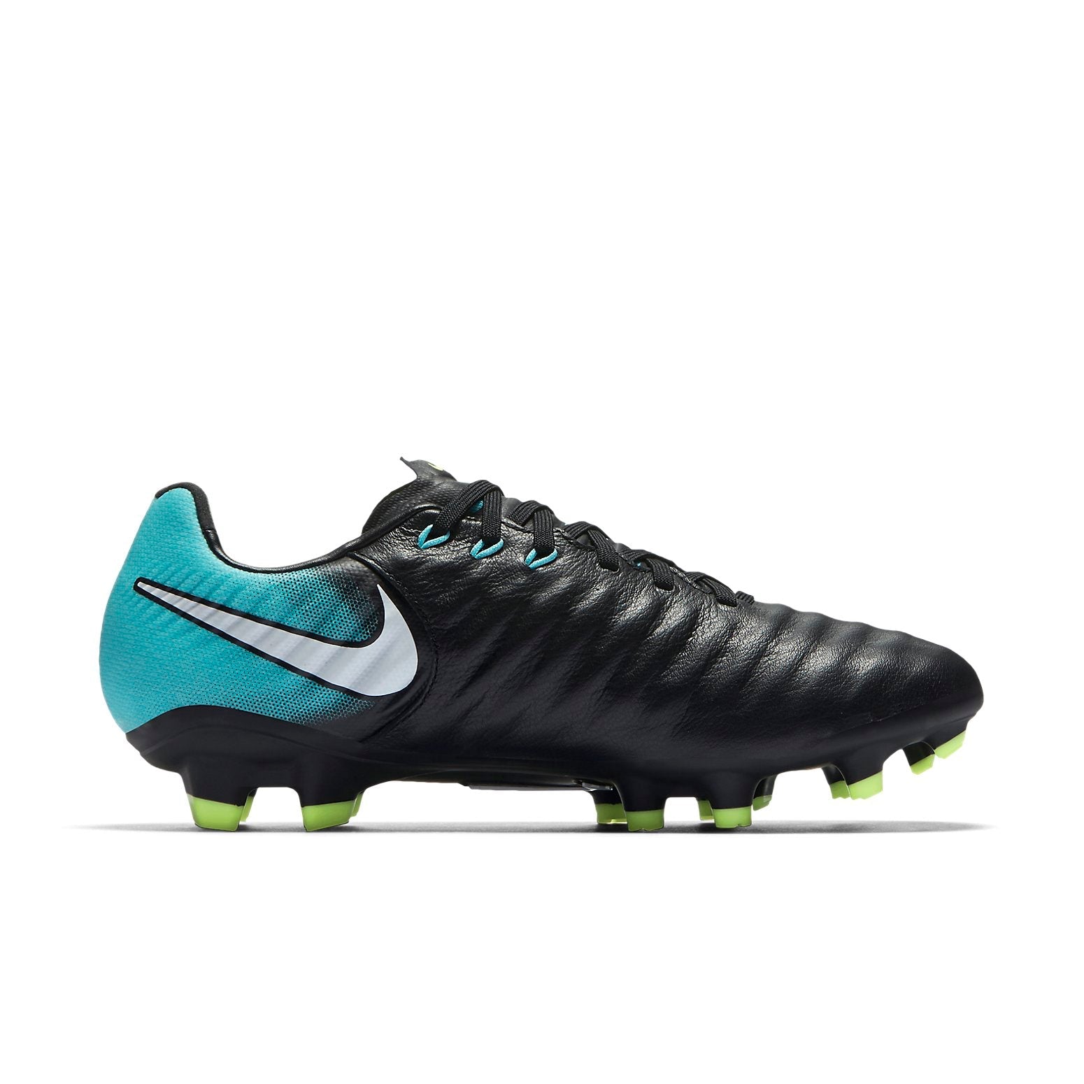 Nike Tiempo Legacy III FG 'Black White Light Aqua' 897803-002