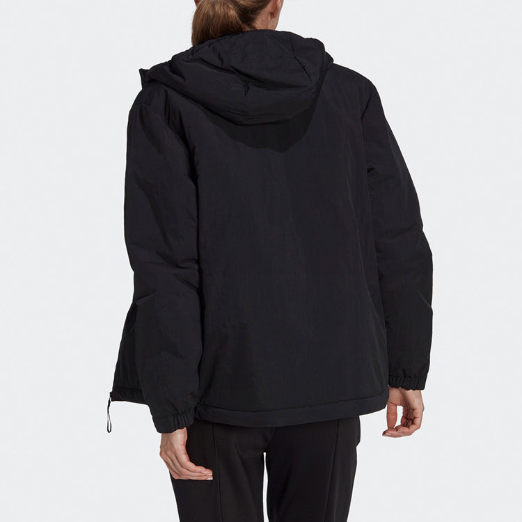 (WMNS) adidas BSC Sturdy Insulated Hooded Jacket 'Black' HT8712