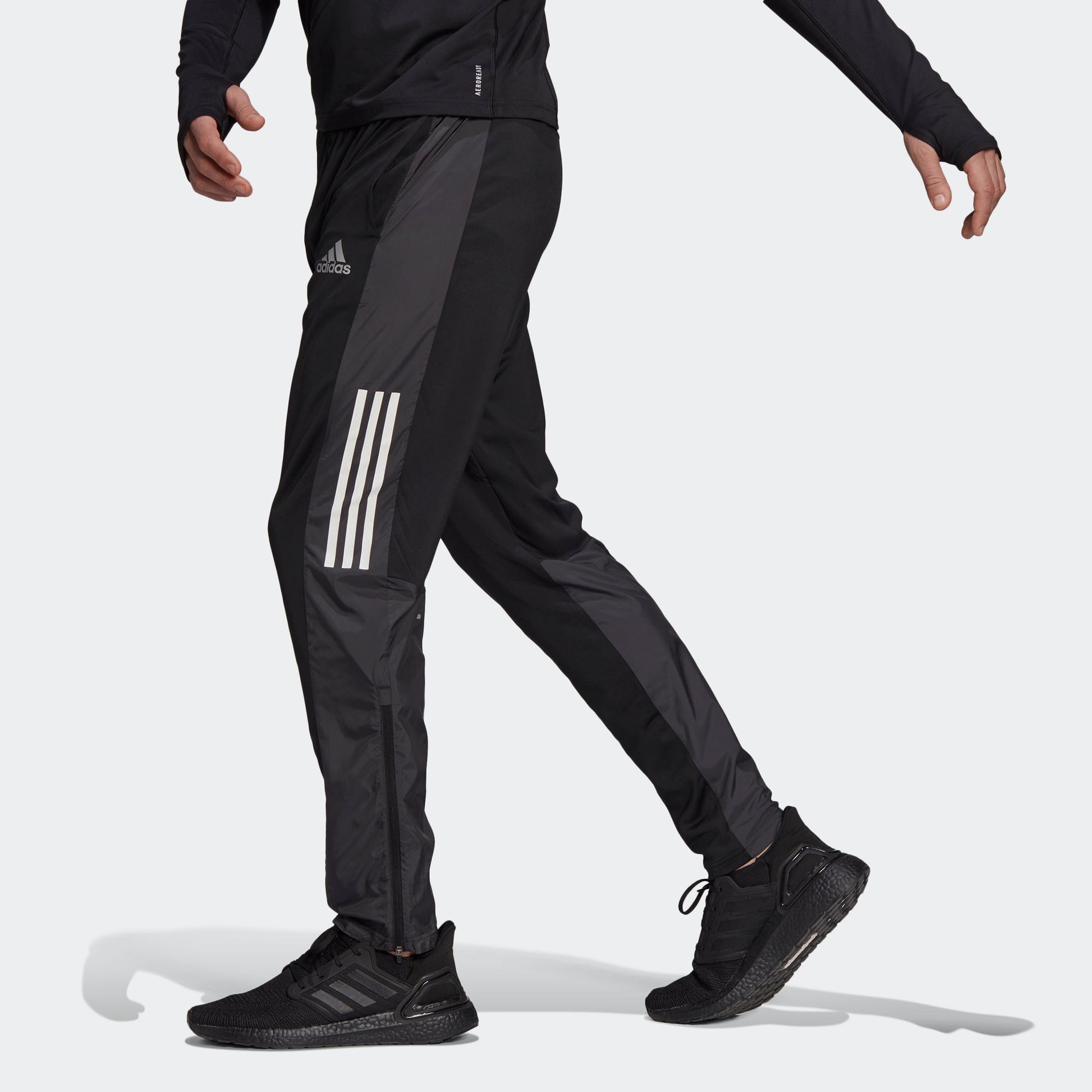 adidas Astro Pant Knit Running TrainingCasual Sport Trousers Men's Black GT8937