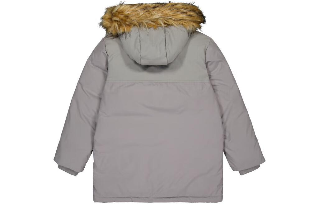 New Balance Warm Hooded Coat Asia Sizing 'Grey' AMJ33330-TAG