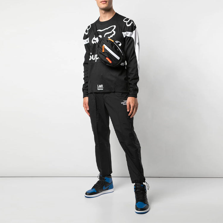 Supreme SS18 Fox Racing Moto Jersey Top Black SUP-SS18-367