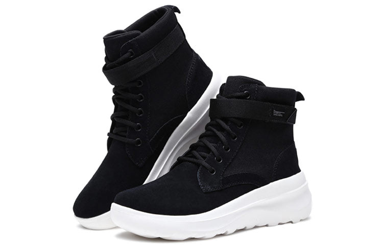 (WMNS) Skechers Skyhigh Ultra Black 15537-BKW