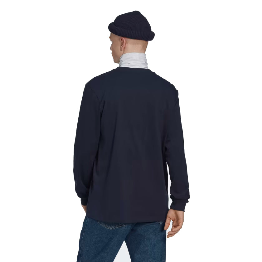 adidas Original Adventure Ride Long Sleeve Tee 'Navy Blue' HP1104