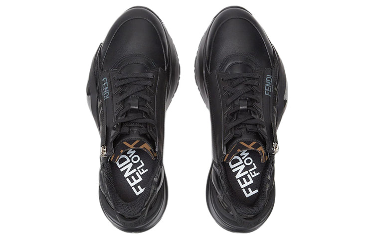 Fendi FW25 Flow Trainers 'Black' 7E1392AJZHF1DV5