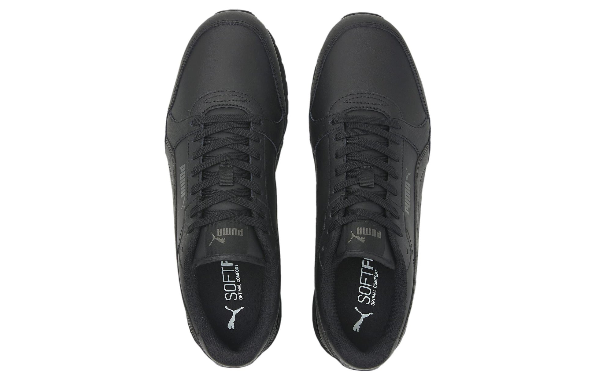 PUMA ST Runner V3 Leather 'Triple Black' 384855-11