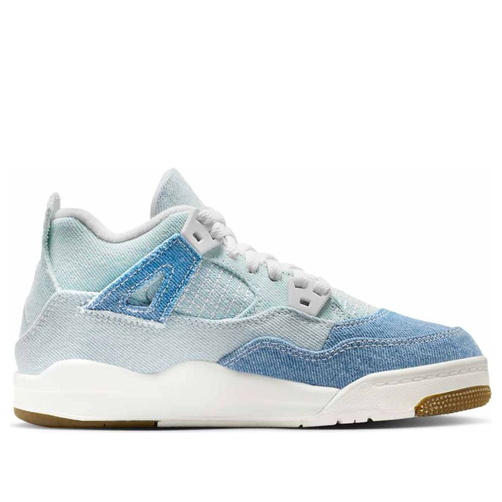 (PS) Air Jordan 4 Retro 'Denim Worn Blue' IB6715-100