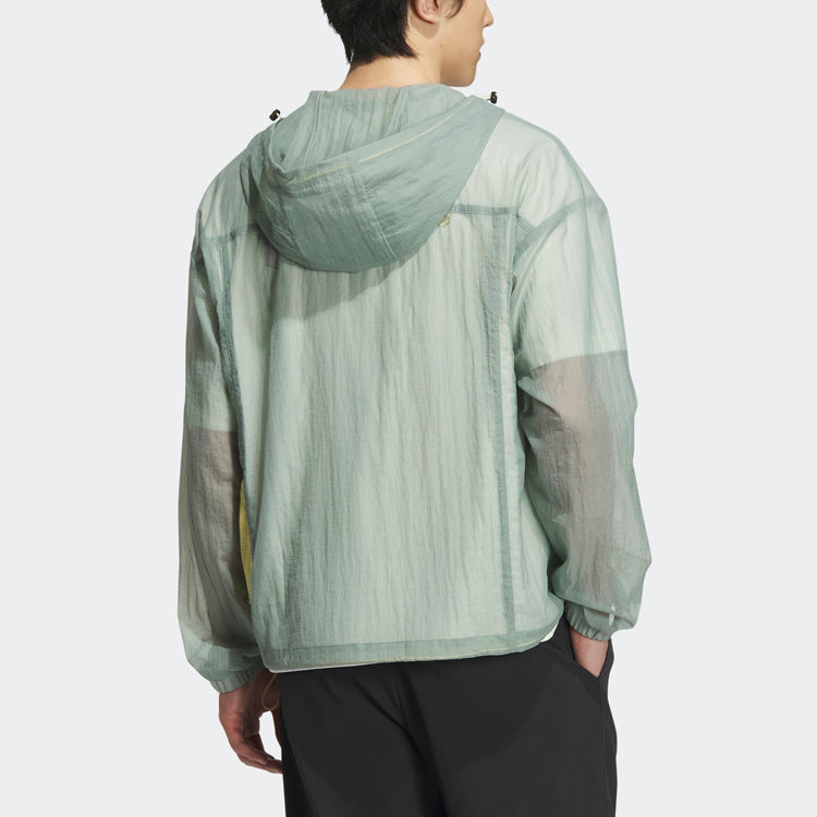 adidas Neo City Escape Windbreaker Jackets 'Teal' IA6861