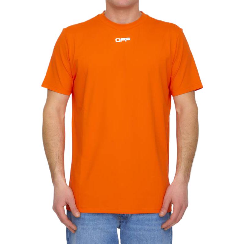 Off-White Other Materials T-shirt 'Orange' OMVA025S23FAB0012001