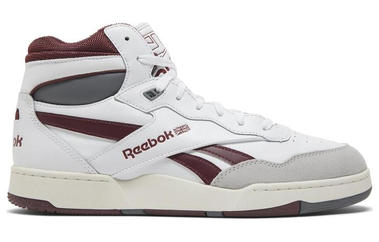 Reebok BB 4000 II Mid 'White Classic Maroon' 100033844