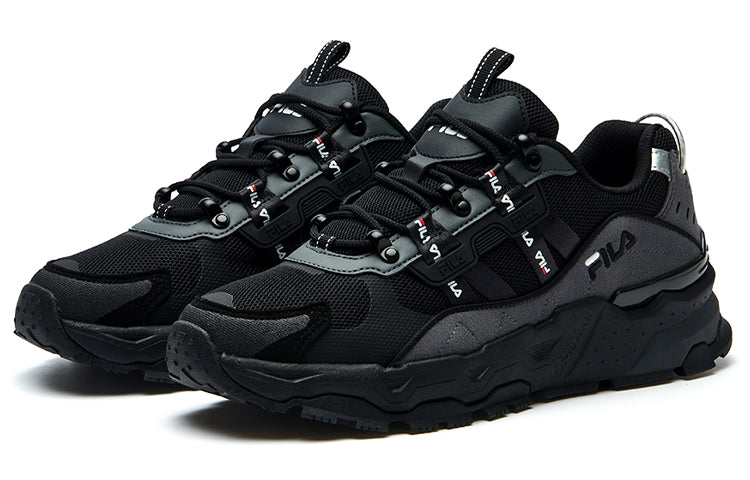 FILA Fashion Sneakers Low Running Shoes Black/Grey F12M134155FBD