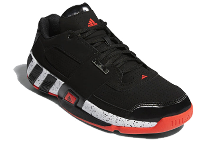 adidas Regulat Vintage basketball shoes 'Black Red' Q33337