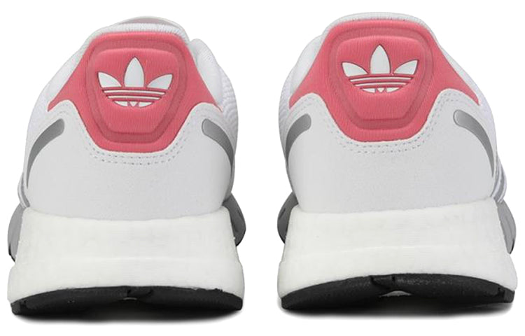 (WMNS) adidas ZX 1K Boost 'White Silver Metallic' FY5654