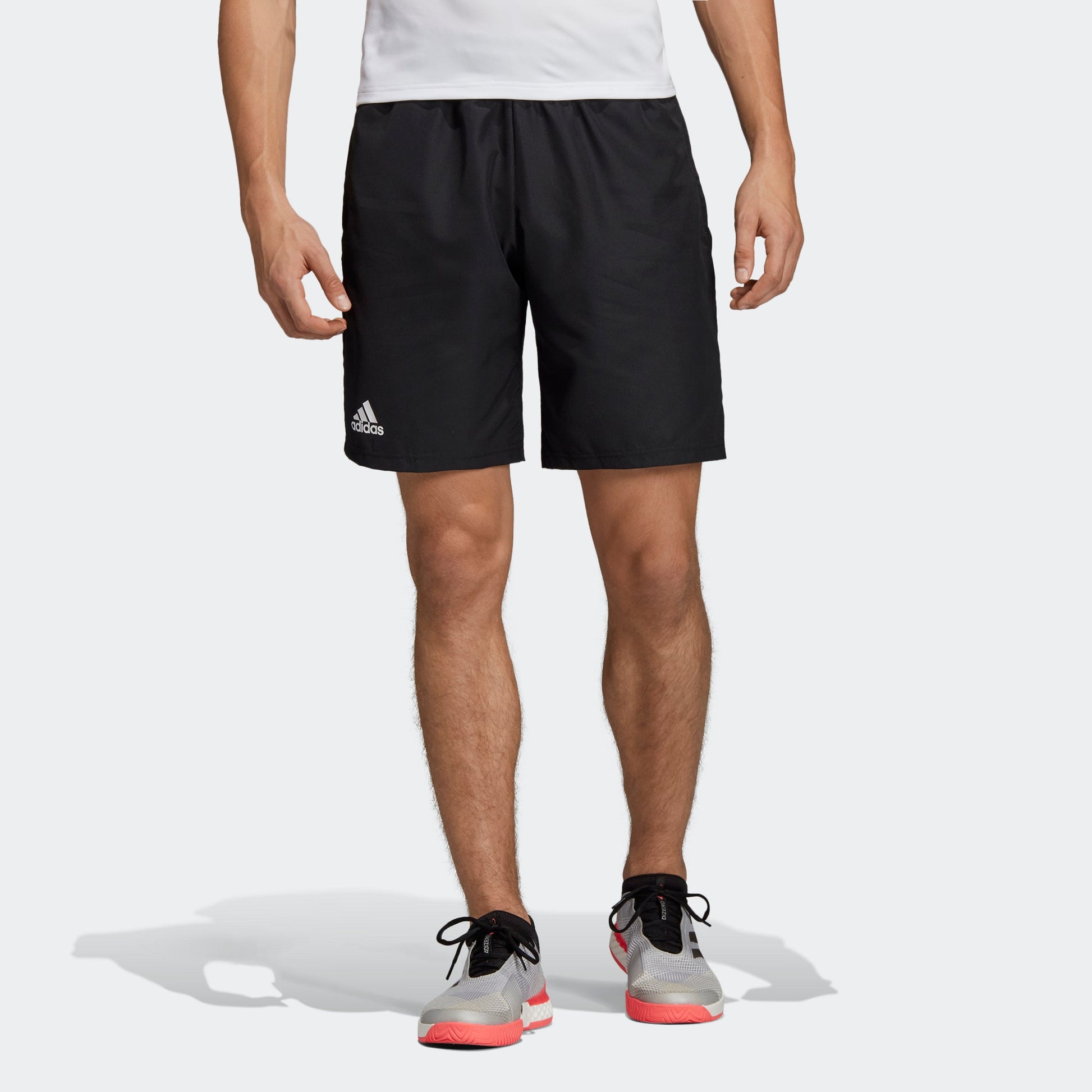 adidas Men's Club Short 9 Sports Training Shorts Black DU0877