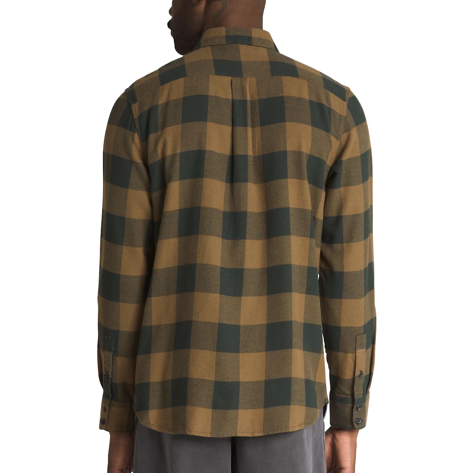 Vans Aliso Flannel Button Down Shirt 'Deep Forest' VN0A49LDCMD