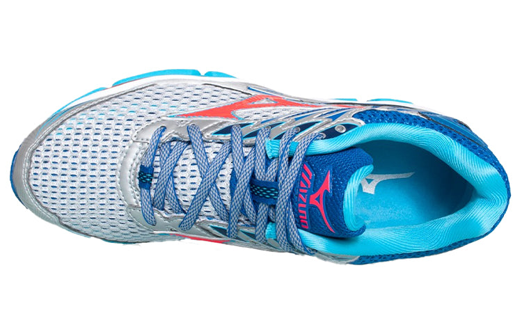Mizuno Wave Enigma 6 Cozy Wear-resistant Gray Blue Pink J1GD160260