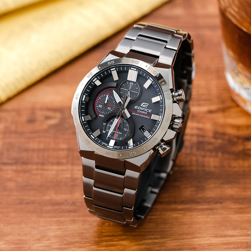 Casio Edifice Business Analog Watch 'Silver Black' EFB-690SBC-1AVUPR