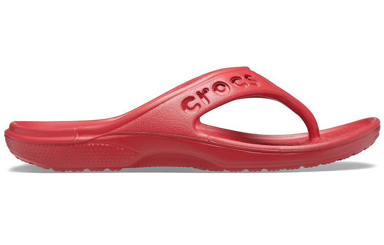Crocs Baya Minimalistic Casual Flat Flip-Flops Red 11999-6EN
