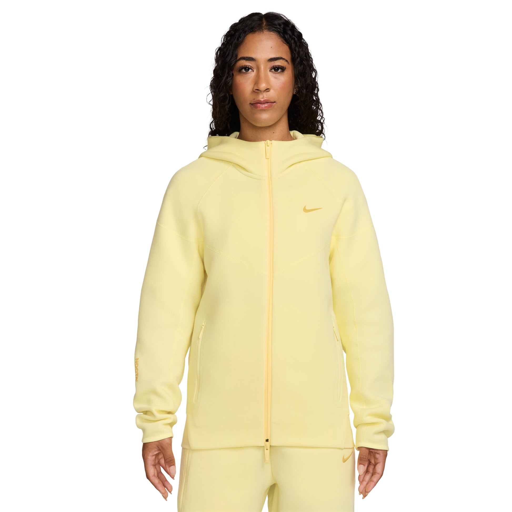 Nike x NOCTA Tech Fleece Hooded Jacket 'Citron Tint' FD8453-821