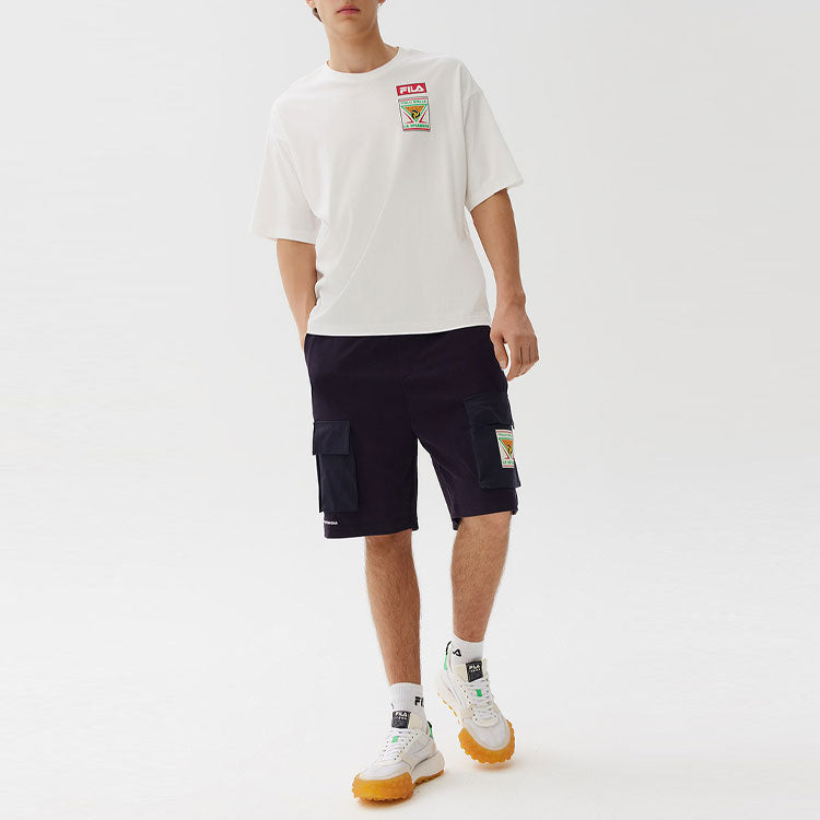 FILA Casual Loose Short Sleeve White F11M128163F-WT