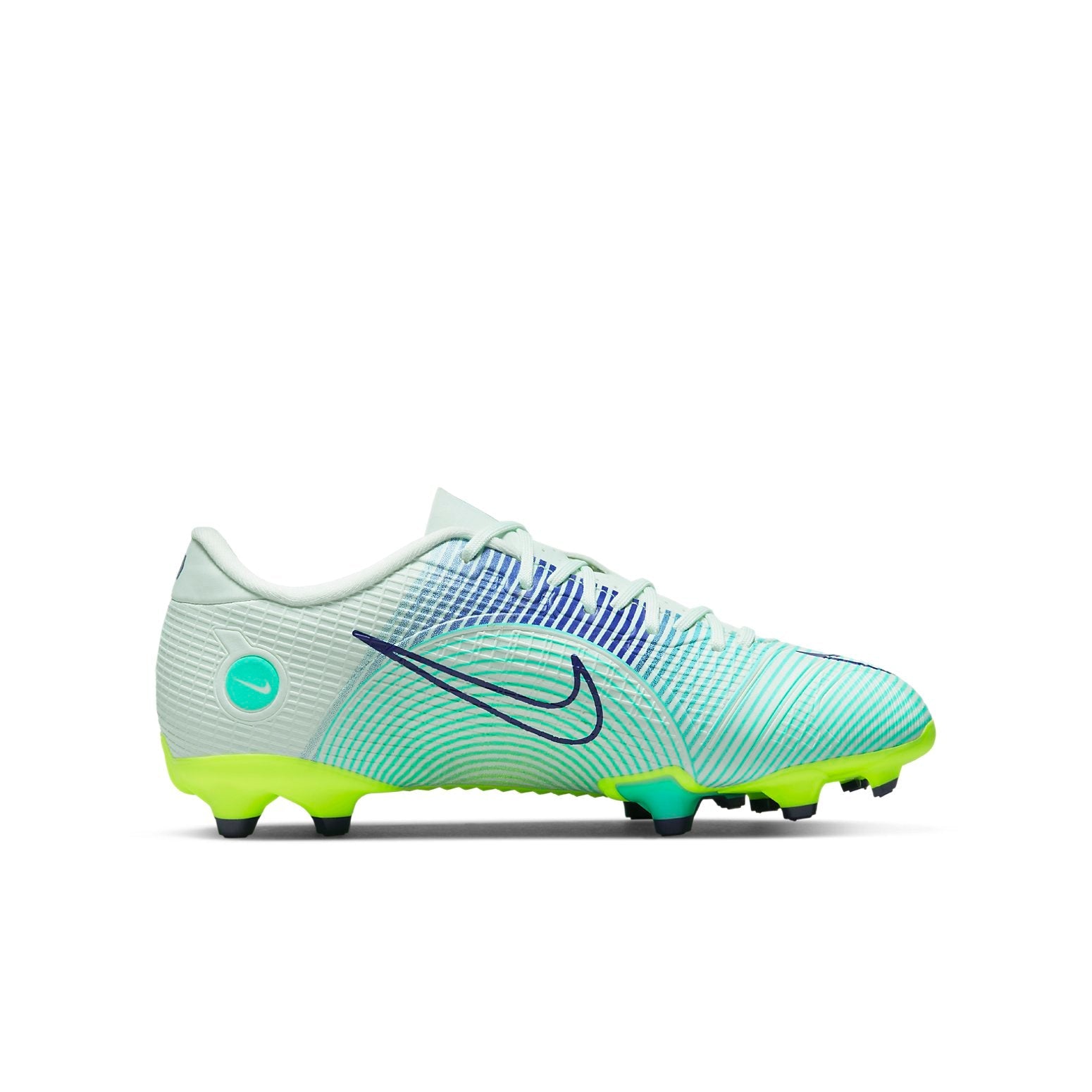 (GS) Nike Mercurial Vapor 14 Academy MG 'Dream Speed - Barely Green Electro Purple' CV0813-375