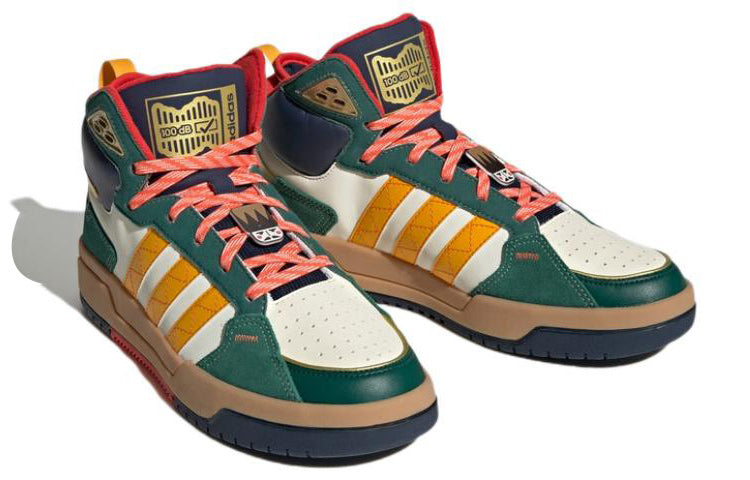 adidas neo 100DB 'White Green Brown' ID4178