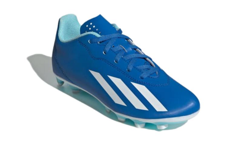 (GS) adidas X Crazyfast.4 Flexible Ground Soccer Cleats 'Blue' IE1587