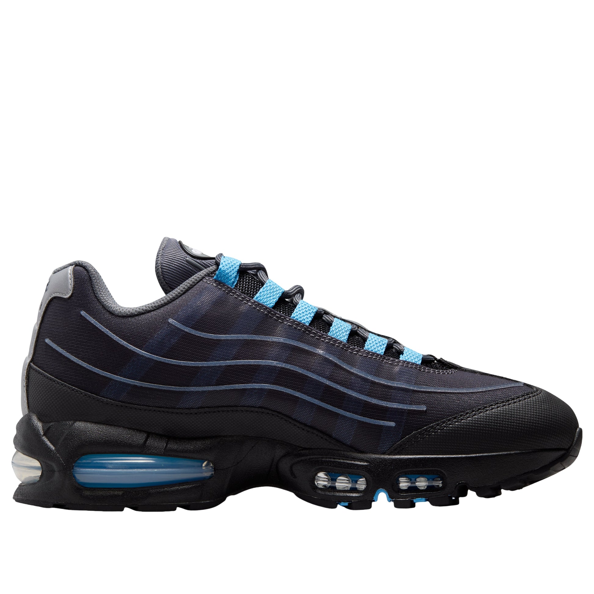 Nike Air Max 95 Big Bubble 'Black Iron Grey University Blue' IH7853-002