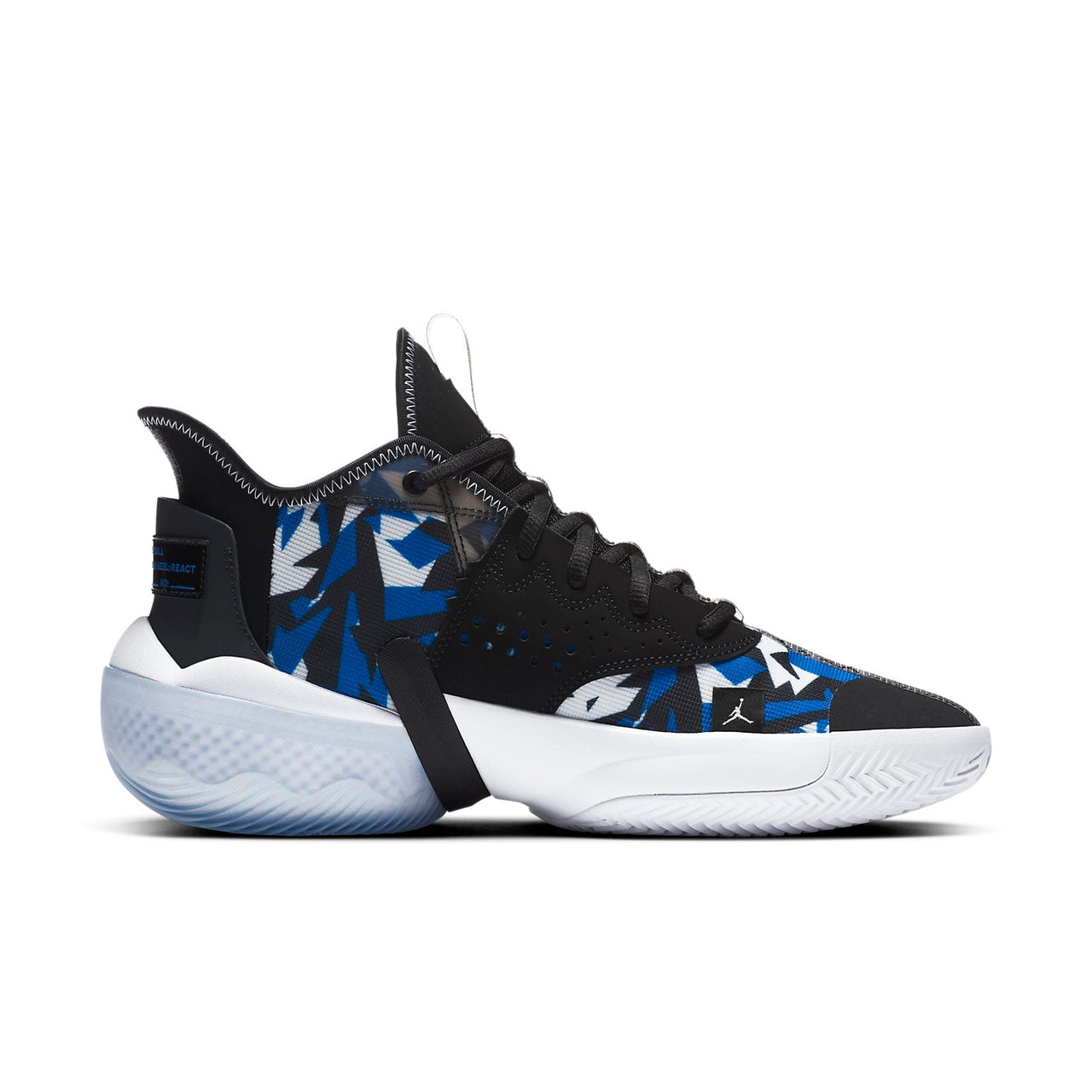 Air Jordan React Elevation 'Fractal Pattern - Black Racer Blue' CK6618-004