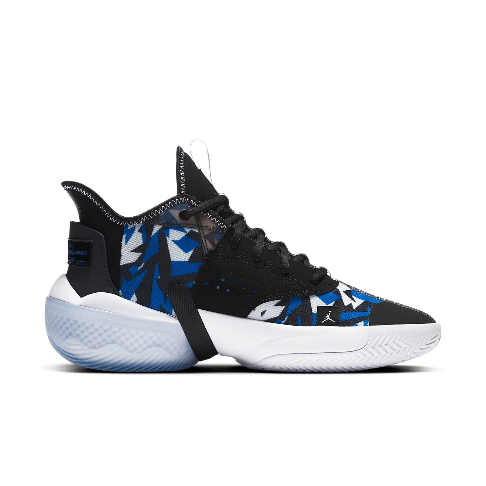 Air Jordan React Elevation 'Fractal Pattern - Black Racer Blue' CK6618-004