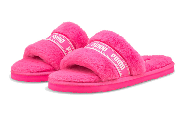 (GS) PUMA Fluff Slide 'Fluo Pink' 385343-03