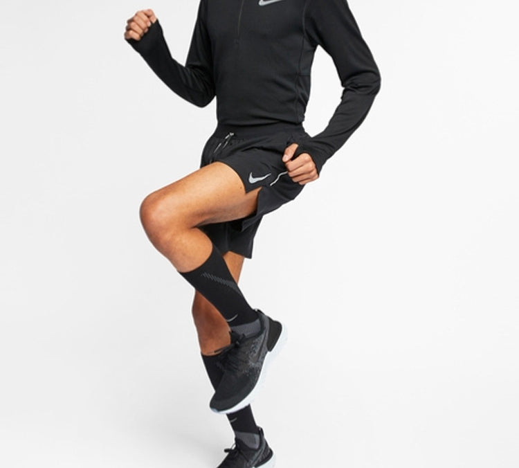 Men's Nike Flex Stride 7 Running Black Shorts AJ7780-010