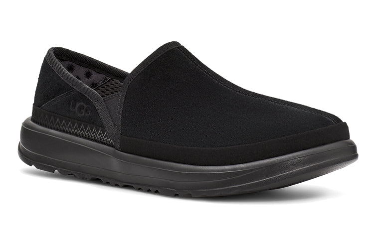 UGG Kick It Slip-On Athleisure Casual Sports Shoe Black Fleece Lined 1118495-BTNL