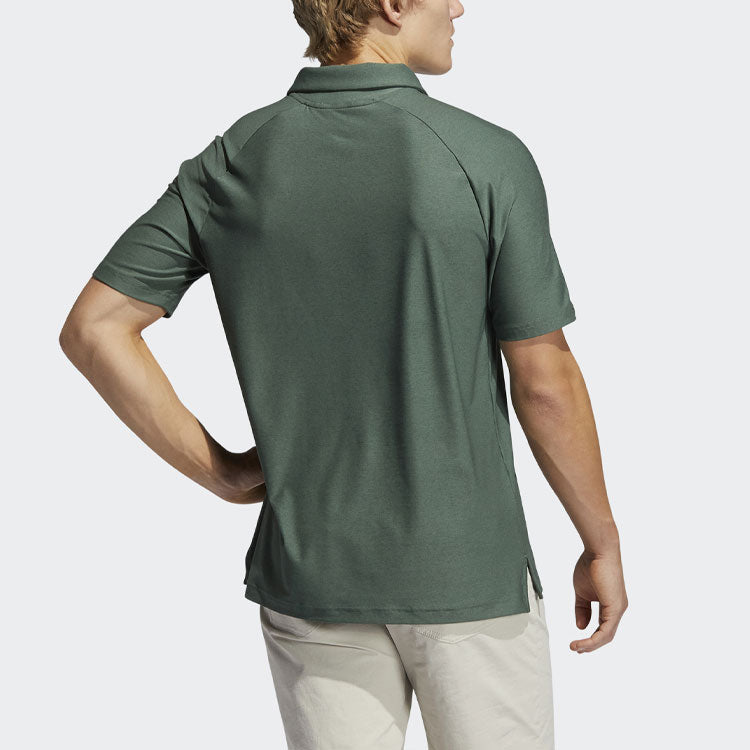 adidas Go-to Golf Athleisure Casual Sports Short Sleeve Polo Shirt Green GM0046