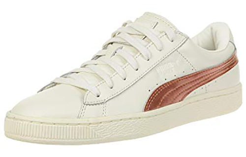 PUMA Basket Classic Metallic White Pink 363201-02