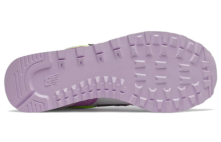 (WMNS) New Balance 574 'Purple Bleached Lime Glow' WL574GY2