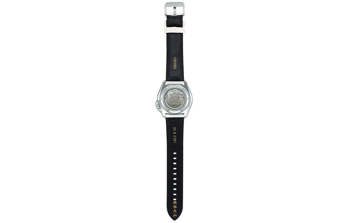 Men's SEIKO Street Crossover Limited Automatic waterproof White Red Mechanical Watch No. 5 Limited SRPF19K1