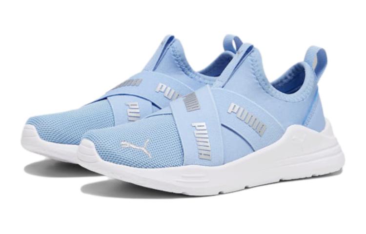 (GS) PUMA Wired Run Slip On 'Blue White' 381994-12