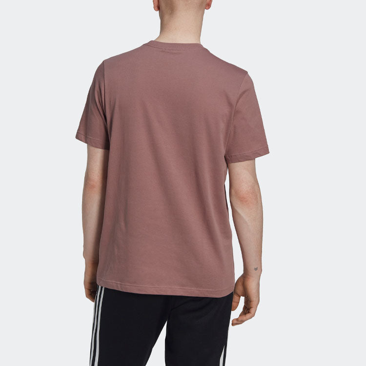 adidas Adicolor Essentials Trefoil Tee 'Purple' HJ7984