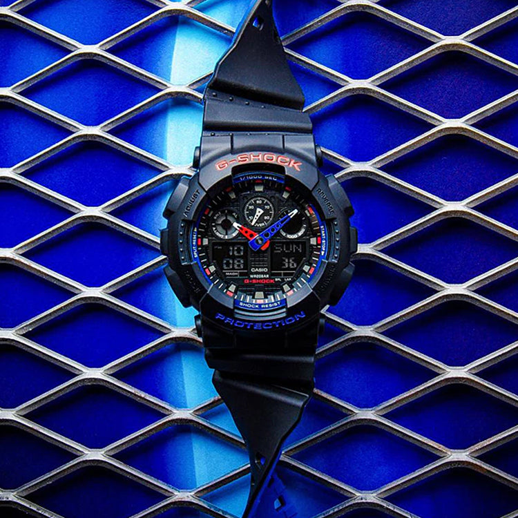 CASIO G-Shock Analog-Digital 'Black' GA-100LT-1A
