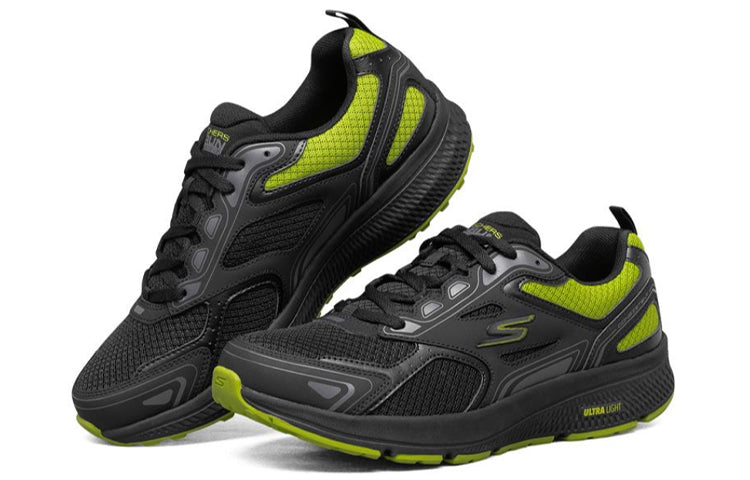 Skechers Go Run Consistent Black/Yellow 220081-BKLM