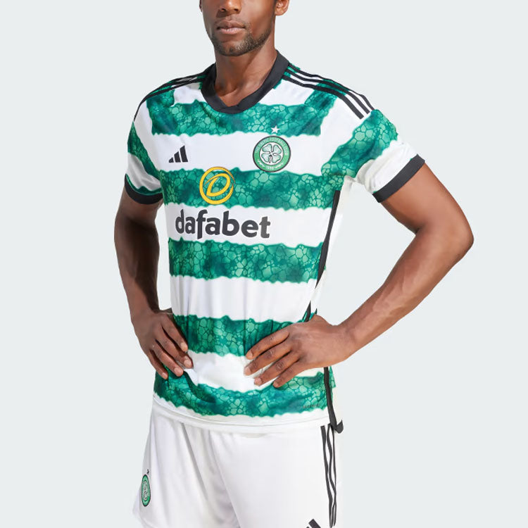 adidas Celtic FC 23/24 Home Jerseys Asia Sizing 'White Green' HY3343
