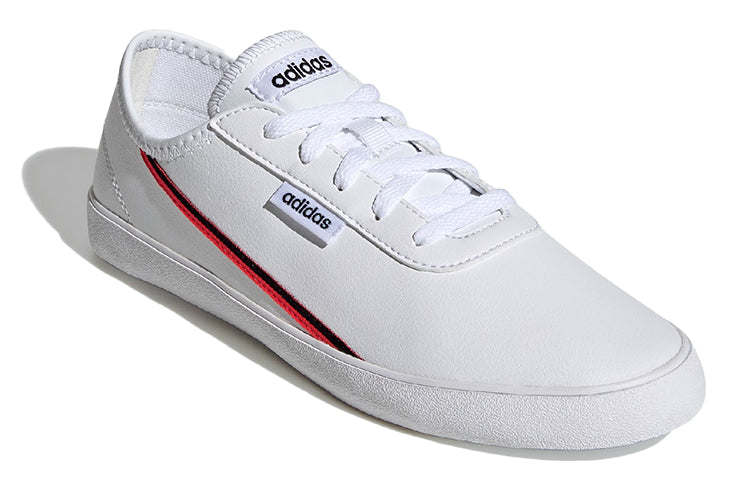 (WMNS) adidas neo Courtflash X White/Red EH2531
