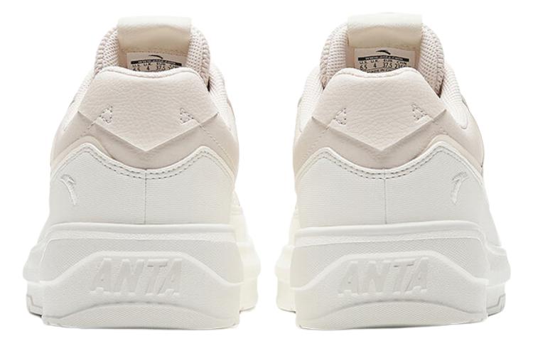 (WMNS) ANTA Skateboarding Series Sneakers 'White Beige' 922338065-3