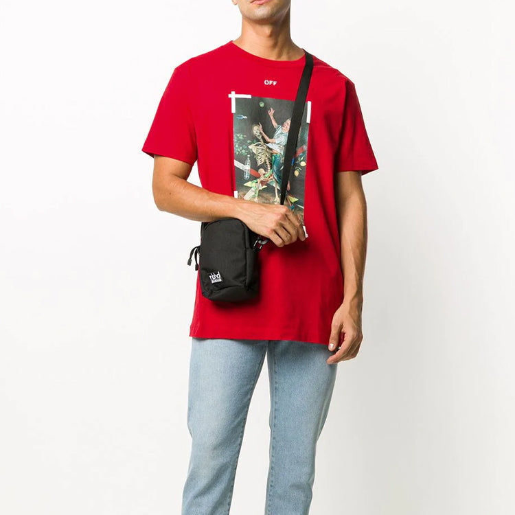 Off-White Pasca Arrows Short Sleeve Mens Logo OMAA027F20FAB0172540