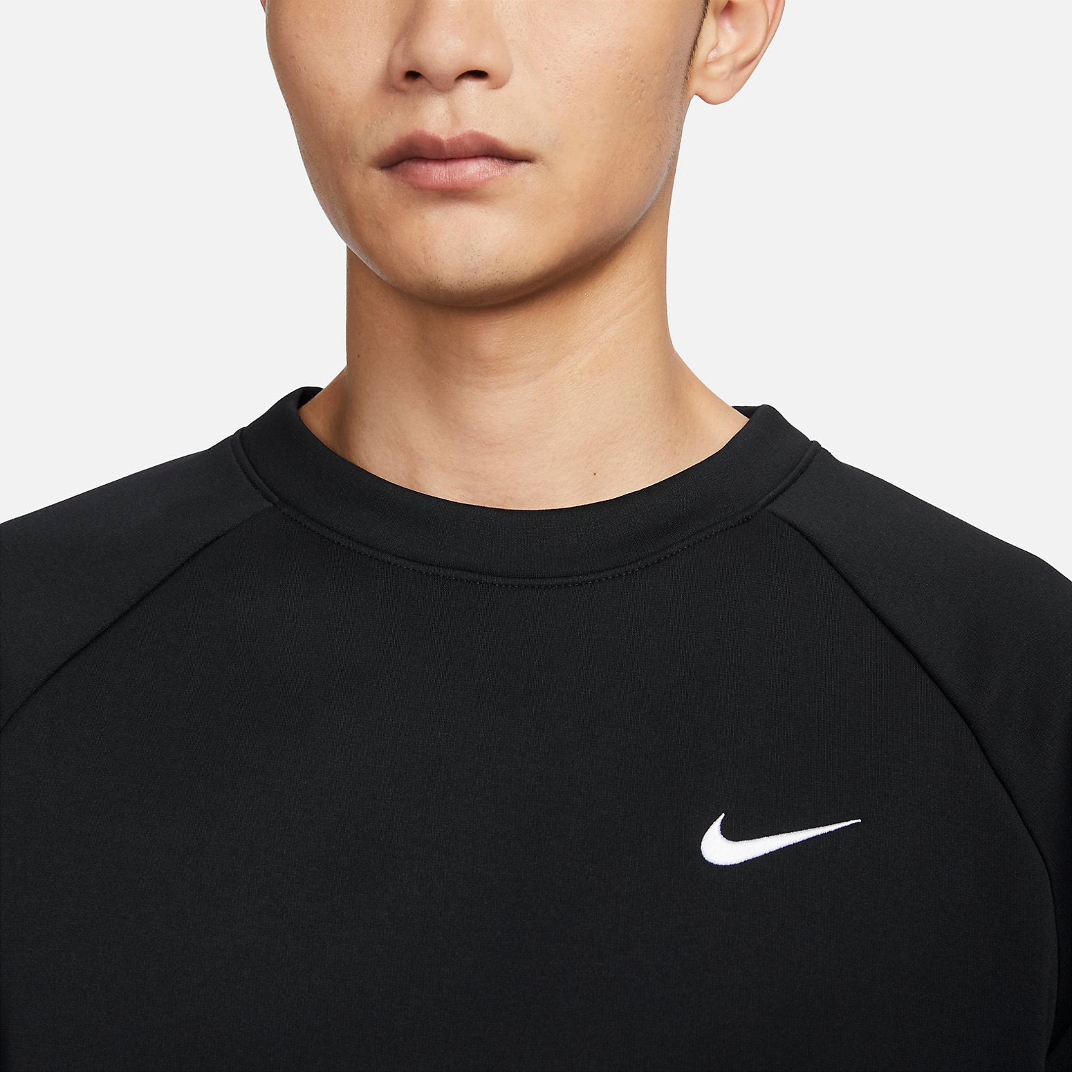 Nike Therma FIT Crewneck Sweatshirt 'Black' FB8506-010